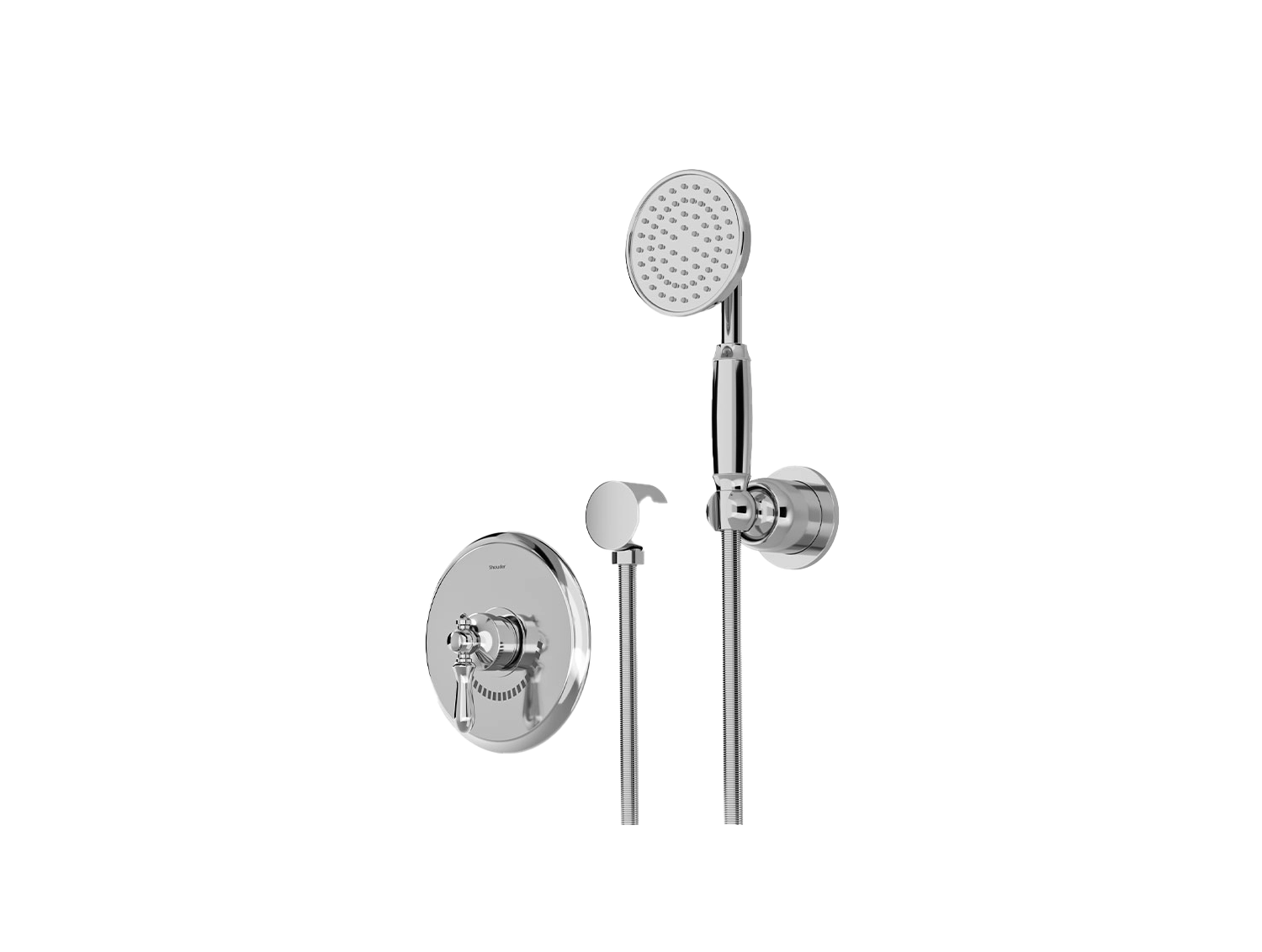 شیر حمام توکار شودر مدل زیگموند BRASS | تیپ 2